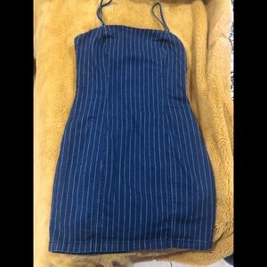Cute blue stripped dress